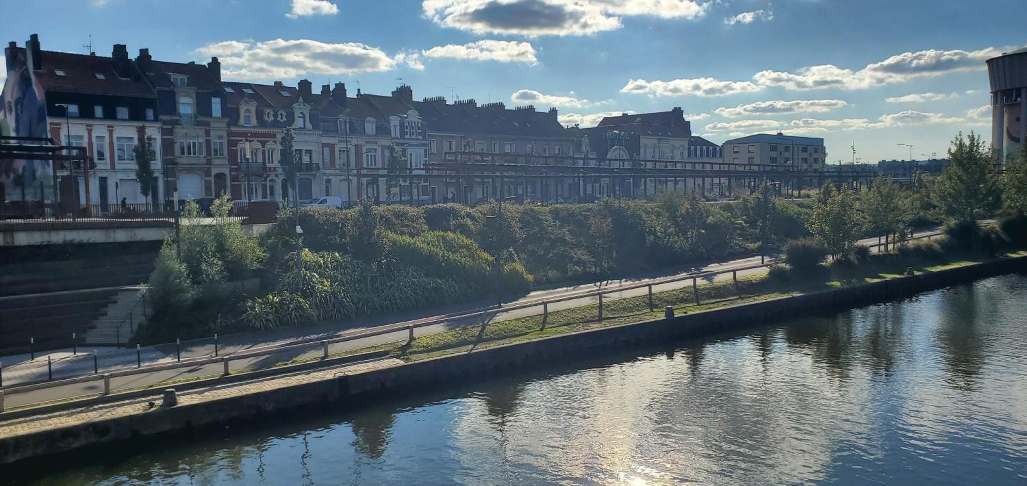 Le Clemenceau Appart-Calais Nord-Balcon-Plage Bagian luar foto