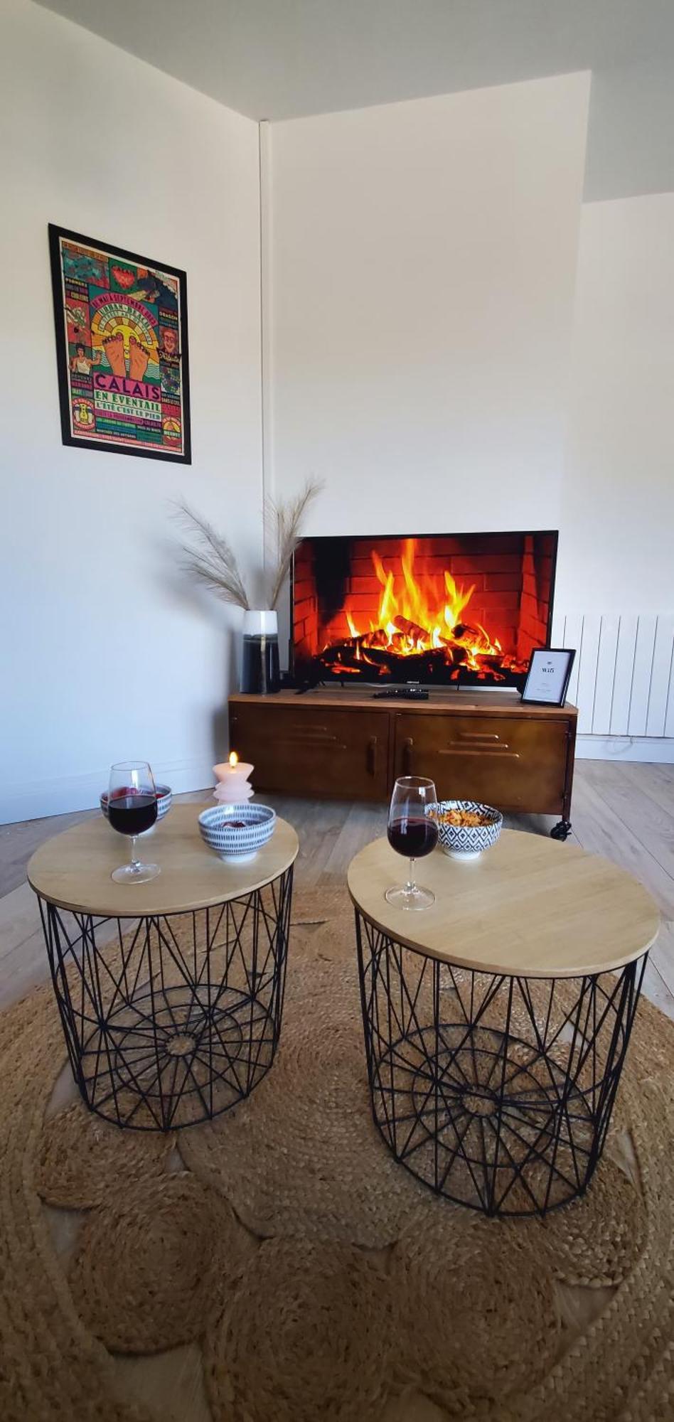Le Clemenceau Appart-Calais Nord-Balcon-Plage Bagian luar foto
